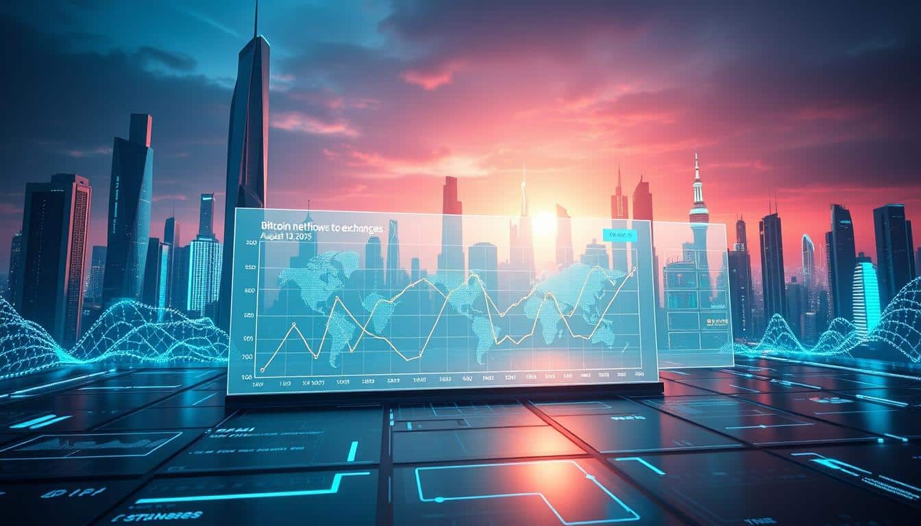 bitcoin netflows to exchanges august 13 2025