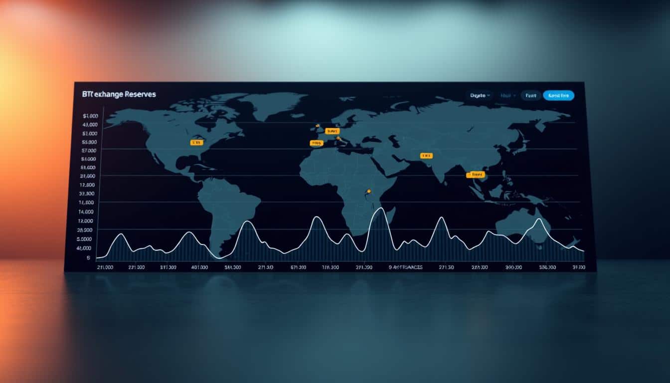btc exchange reserves today decreasing or rising