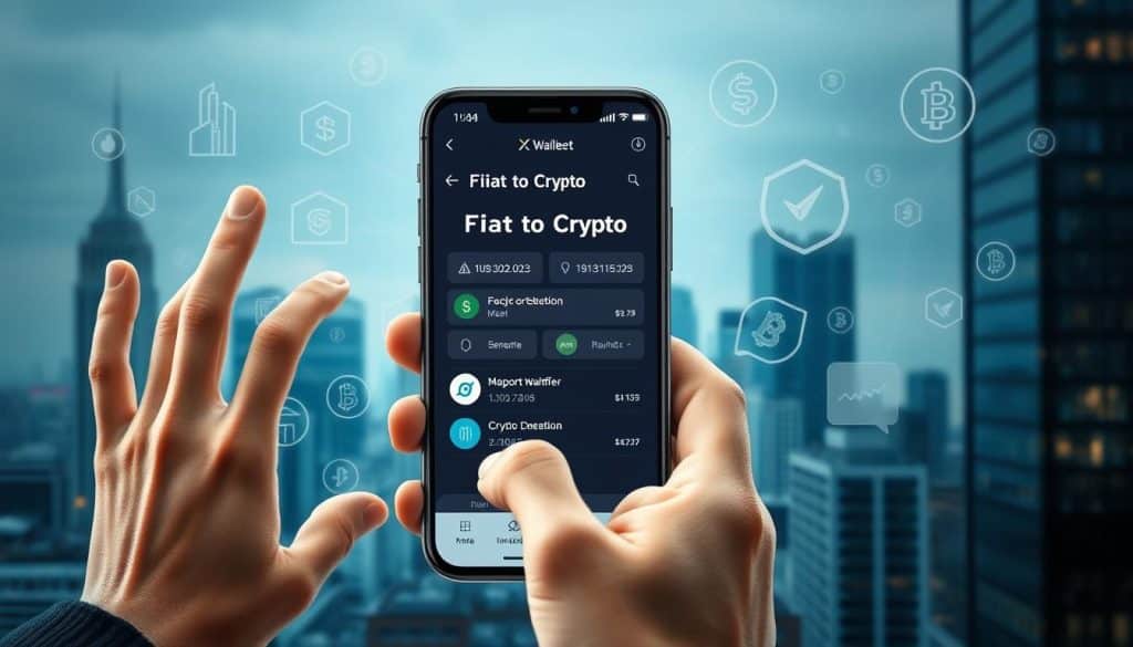 how to fiat-to-crypto transfer with wallets